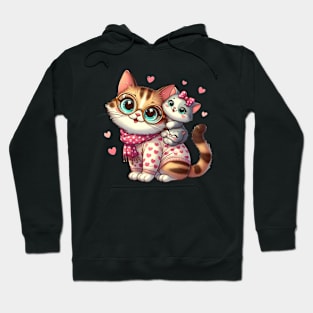 Whisker Wonderland: The Hilarious Life of a Cat Mom Hoodie